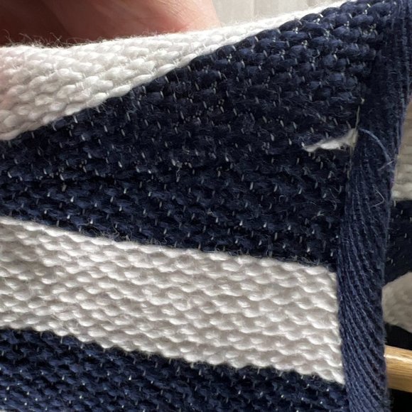 Jones New York Vintage Blue/White Stripes Size 14 Jacket - Picture 9 of 9